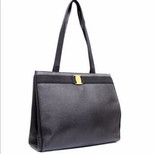 Authentic Salvatore Ferragamo Lizard Embossed